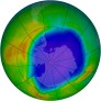 Antarctic Ozone 2010-09-28